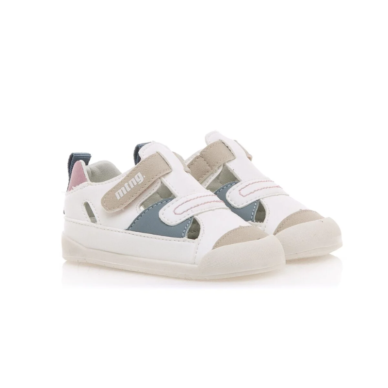 Sandalias Mustang Free Walker White - Abi Nude