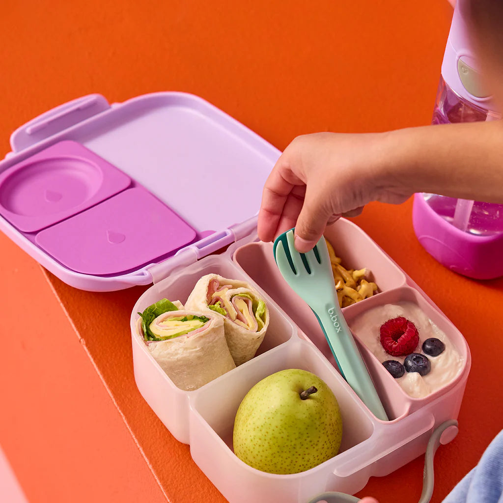 Organizador de silicona para fiambrera mediana Mini Lunchbox B.Box - Berry