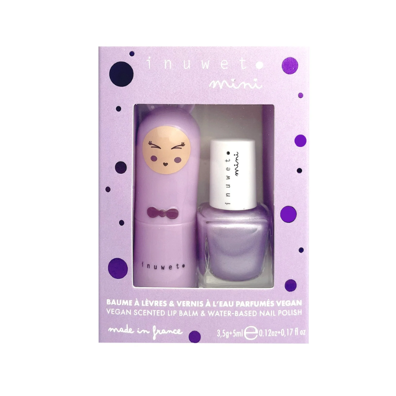 Set de bálsamo labial + esmalte - Inuwet