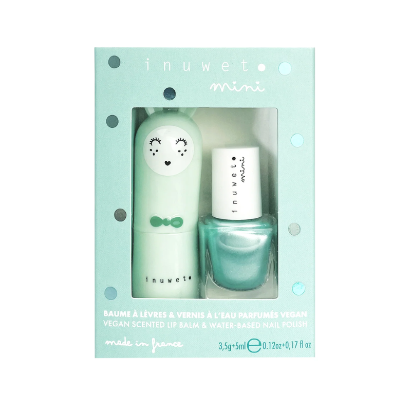 Set de bálsamo labial + esmalte - Inuwet