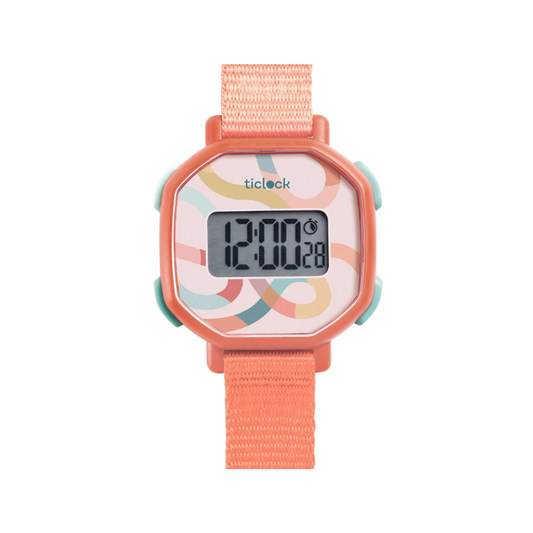 Reloj digital Ticlock Pastel Volute