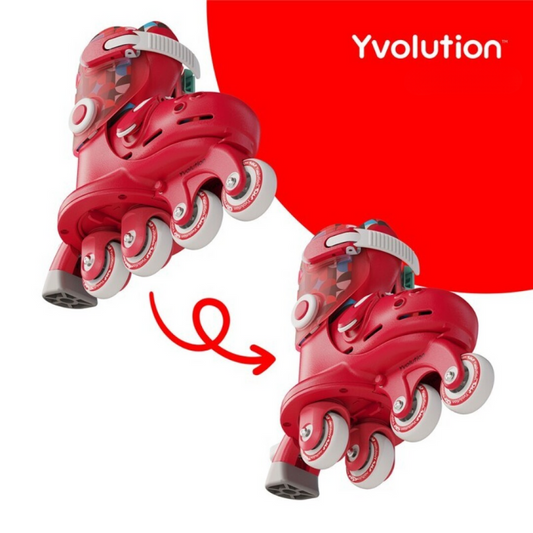 Patines Twista Yvolution Rojo