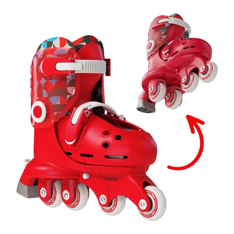 Patines Twista Yvolution Rojo