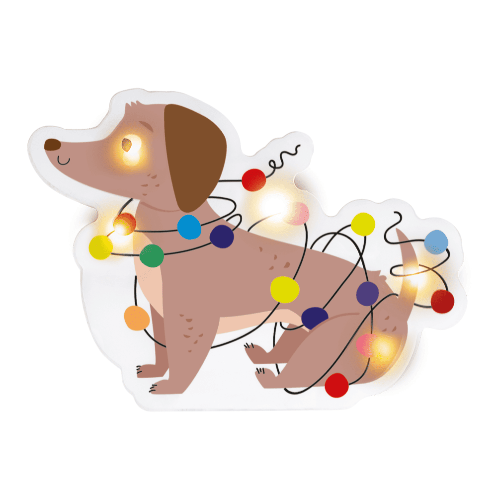 Pegatinas luminosas para ventana Navidad - Moses
