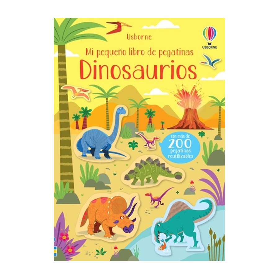 Mi pequeño libro de pegatinas - Dinosaurios