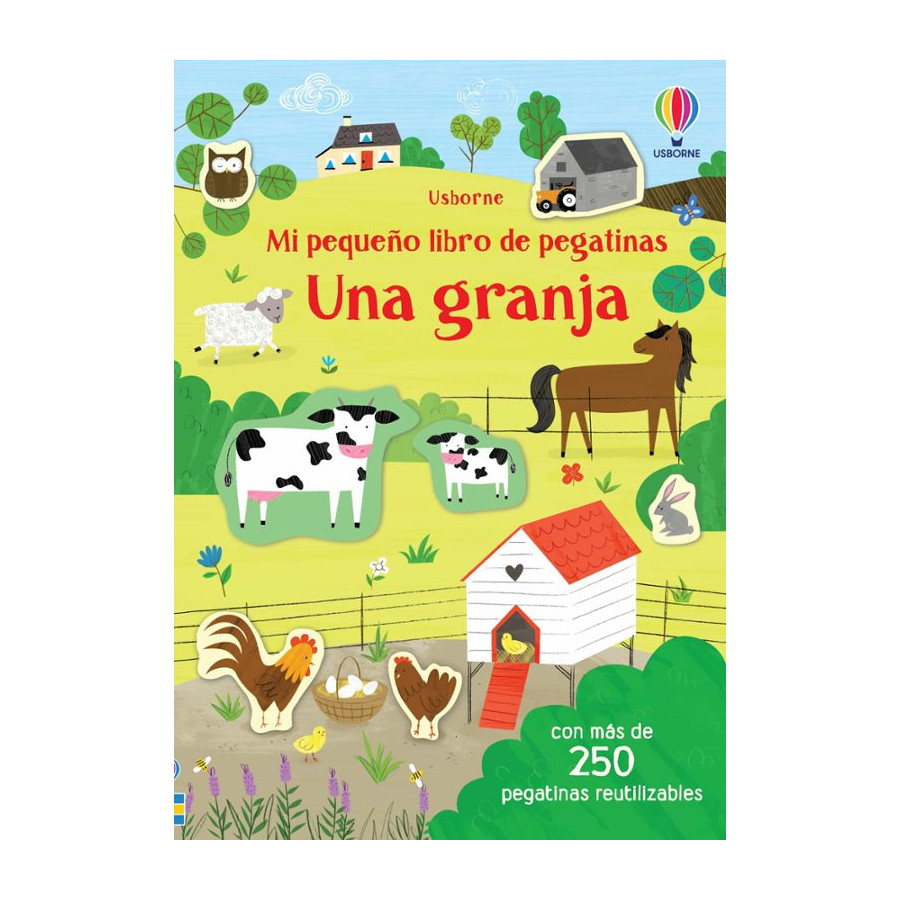 Mi pequeño libro de pegatinas - Una granja