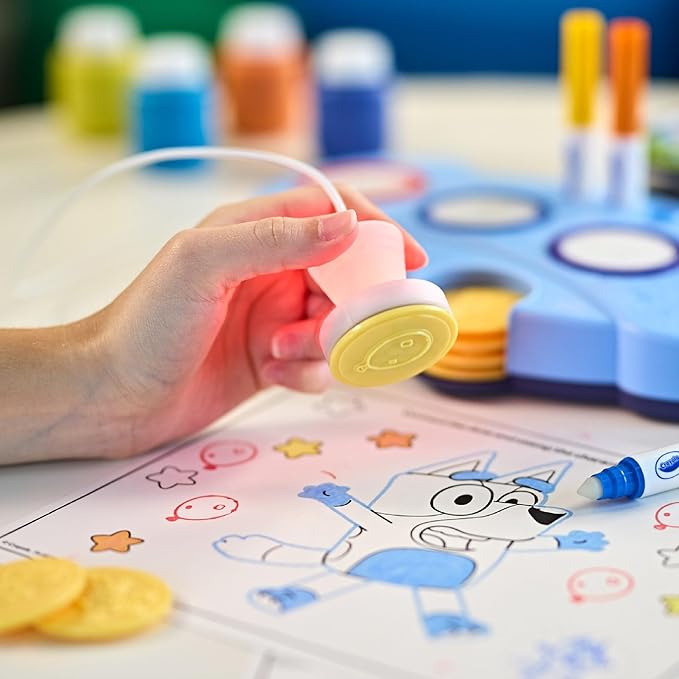 Sellos sin Manchas Bluey Crayola