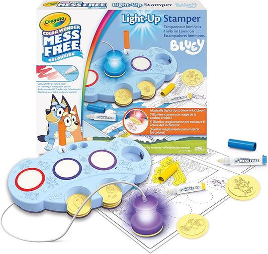 Sellos sin Manchas Bluey Crayola