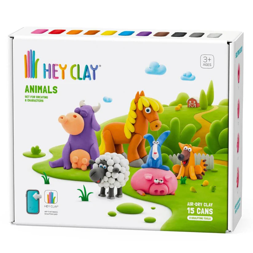 Plastilina Interactiva Animales- Hey Clay