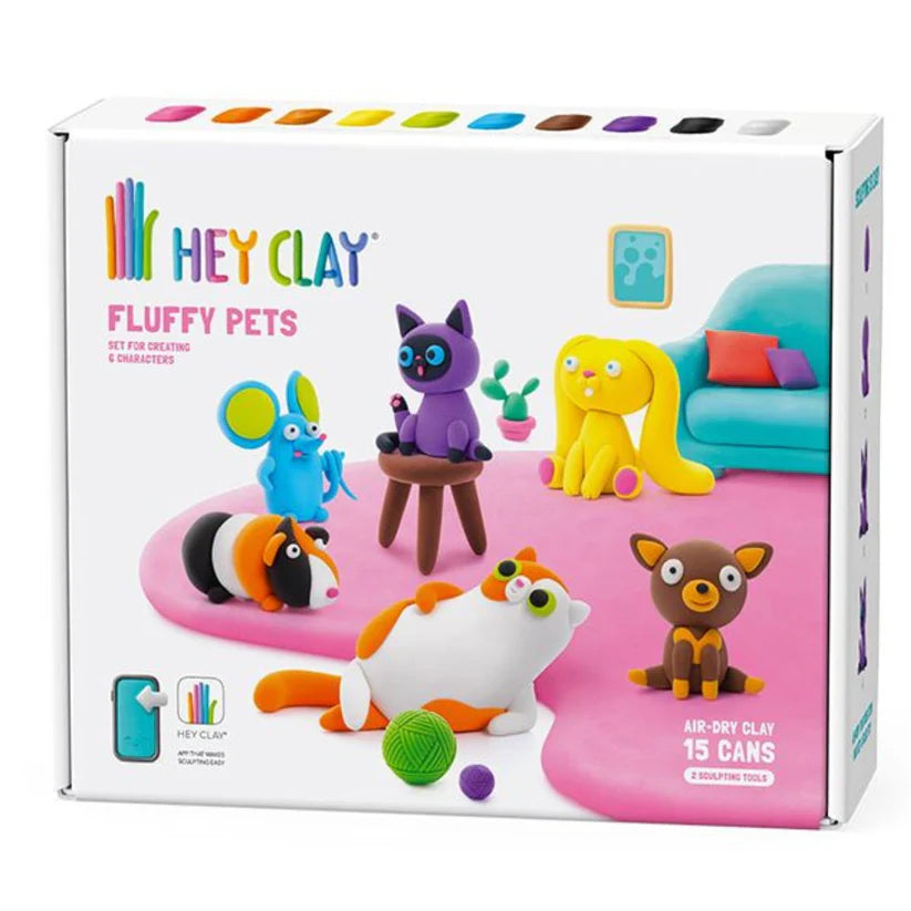 Plastilina Interactiva Mascotas- Hey Clay