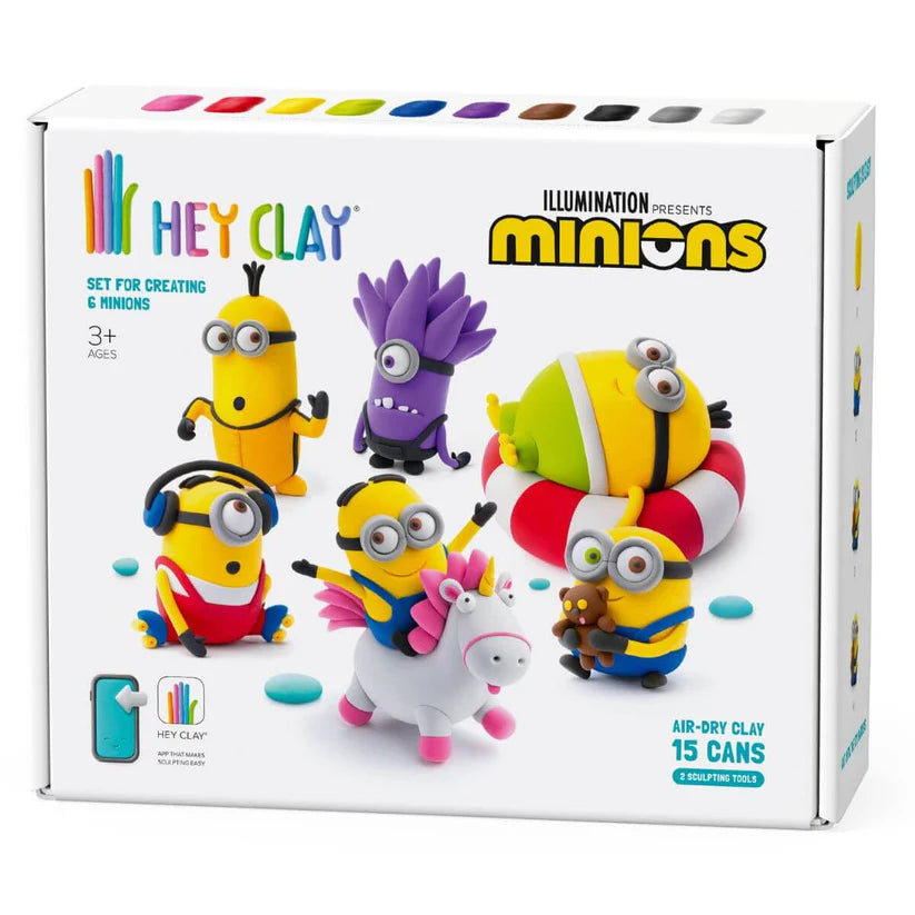 Plastilina Interactiva Minions - Hey Clay