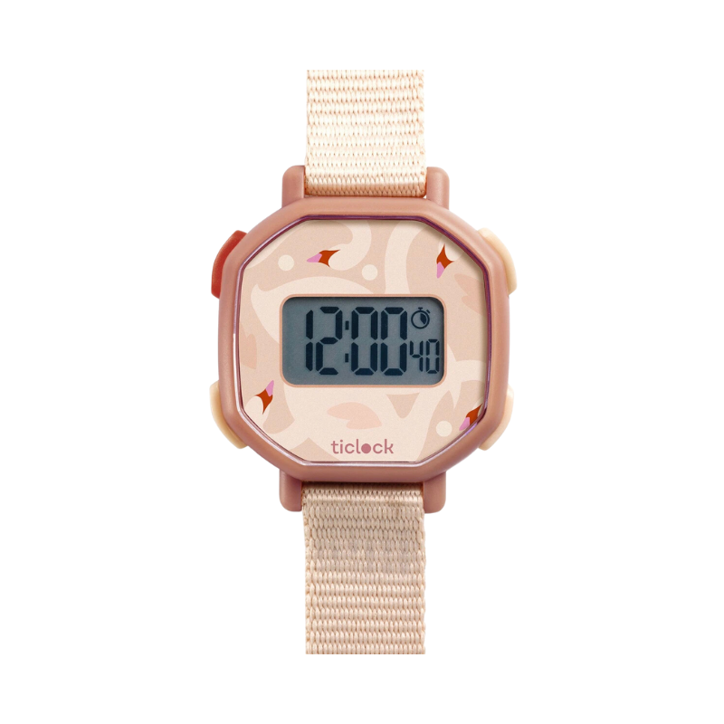 Reloj digital Ticlock Poetic Swan