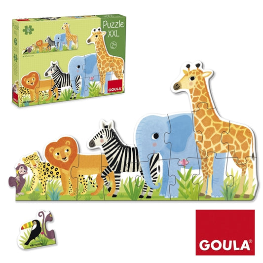 Puzzle XXL Selva de Pequeño a Grande - Goula
