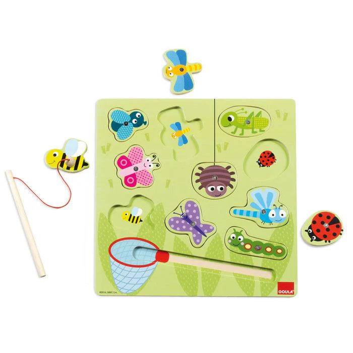 Puzzle magnético de pesca insectos - Goula