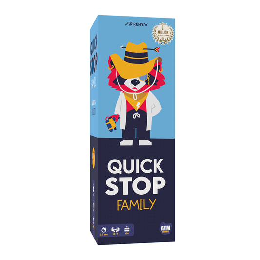 Juego de cartas Quick Stop Family