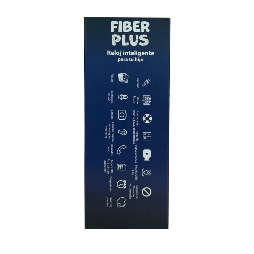 Reloj inteligente Holawatch "Fiber+ Blue" 4G - Cefa Tronic
