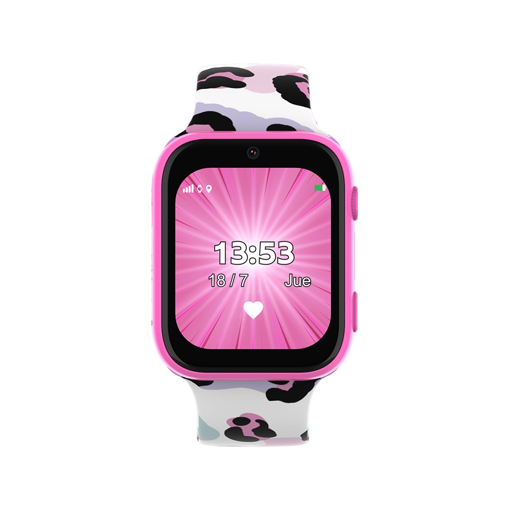 Reloj inteligente Holawatch "Fiber+ Pink" 4G - Cefa Tronic