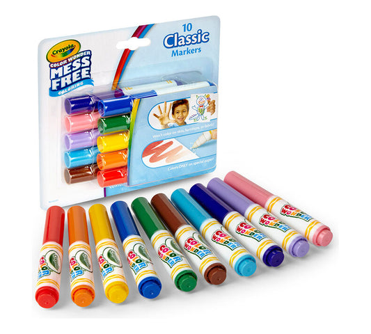 10 rotuladores clásicos Color Wonder - Crayola