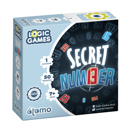 Juego de lógica Secret Number Átomo