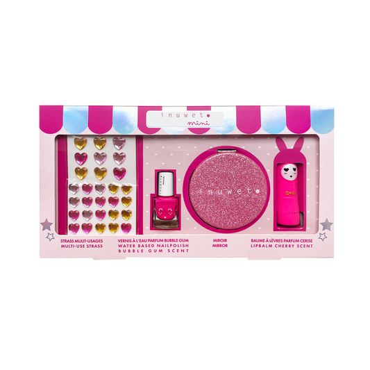 Mini set glitter ROSA Inuwet