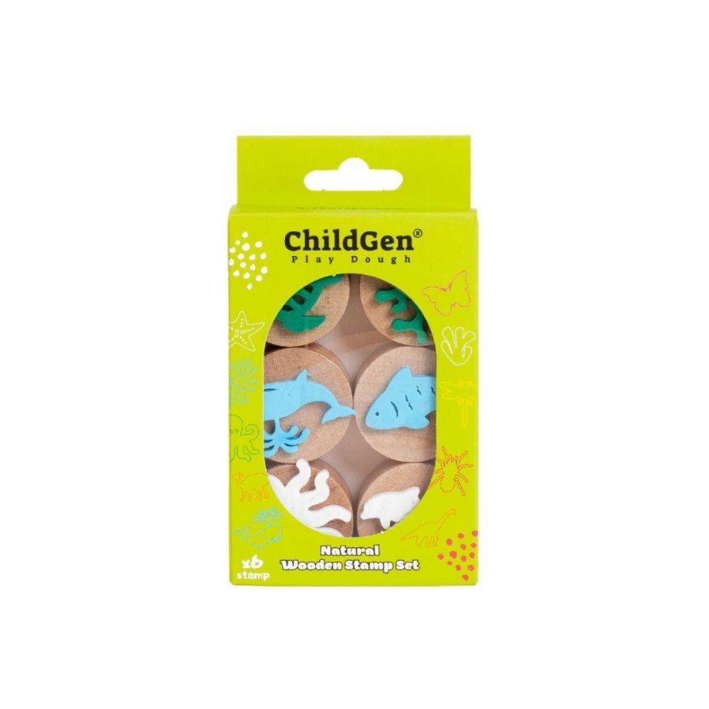 Sellos de madera océano ChildGen