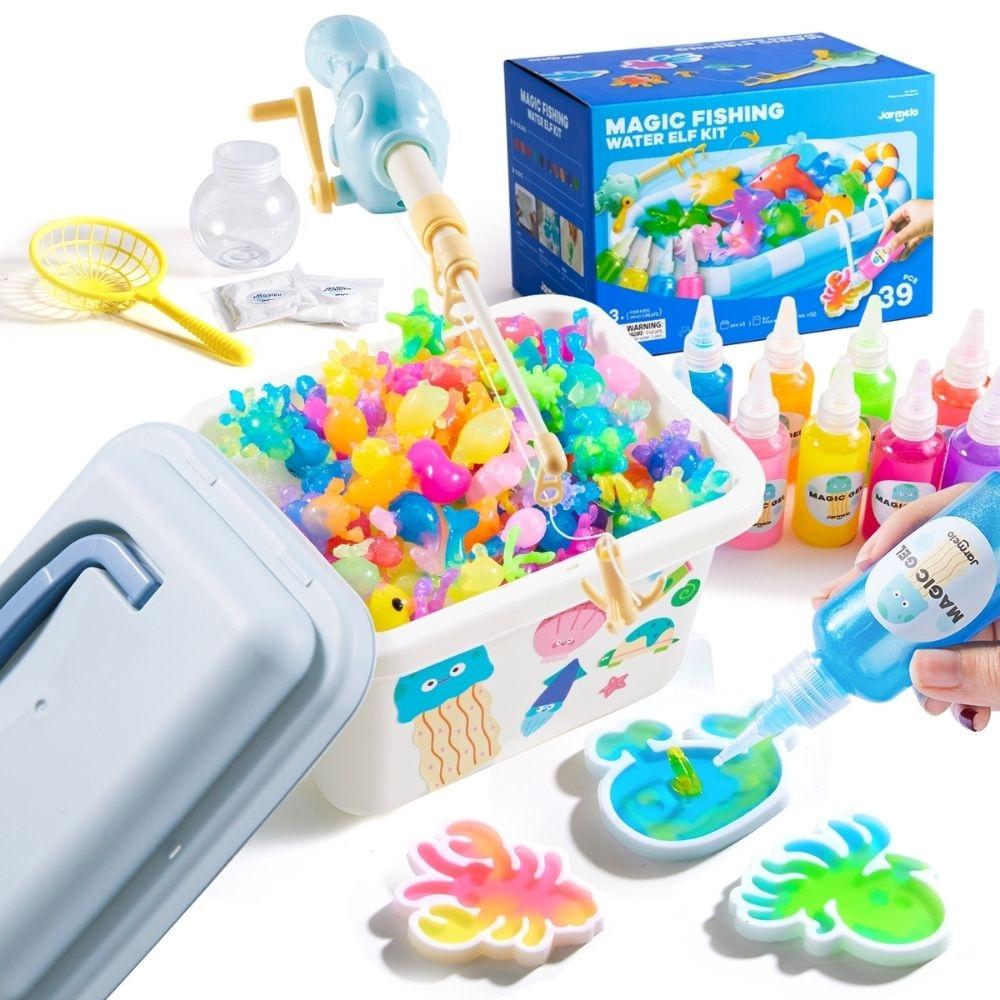 Set figuras de gel 3D en agua - Jar Meló