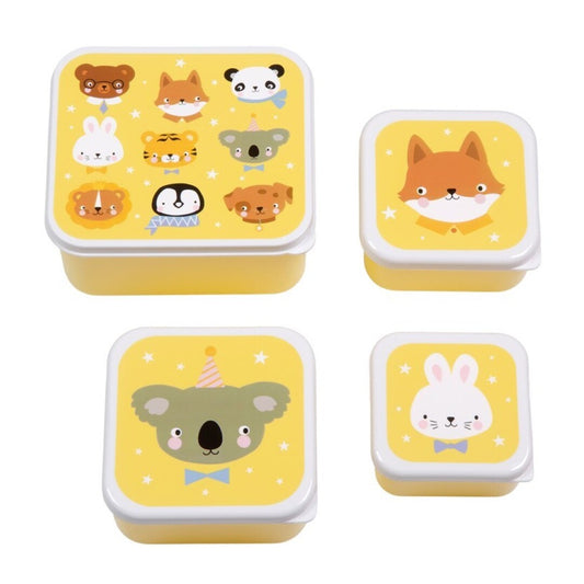 Set cajas almuerzo - A Little Lovely Company Animales