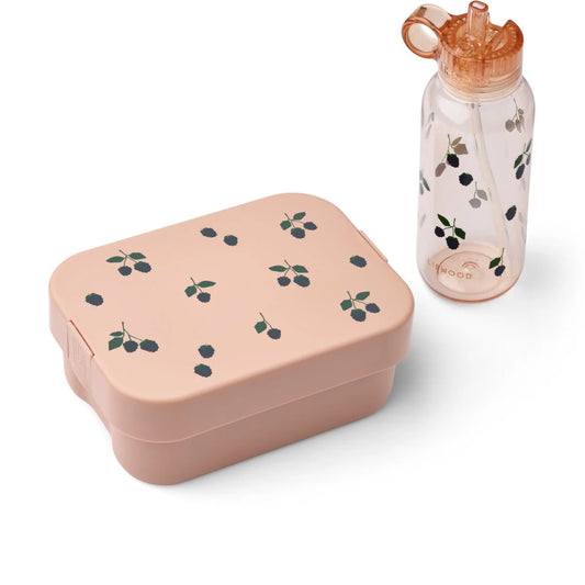 Set Fiambrera + Botella Chelsey Liewood - Berry / Pale Tuscany