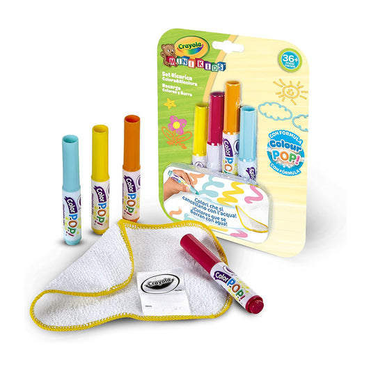 Set recarga colorea y borra Mini Kids - Crayola
