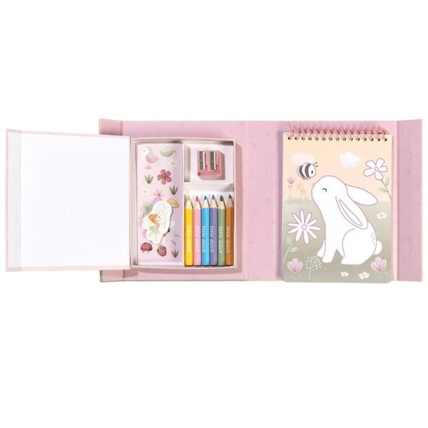 Set de colorear Little Dutch - Rosa Fairy Garden