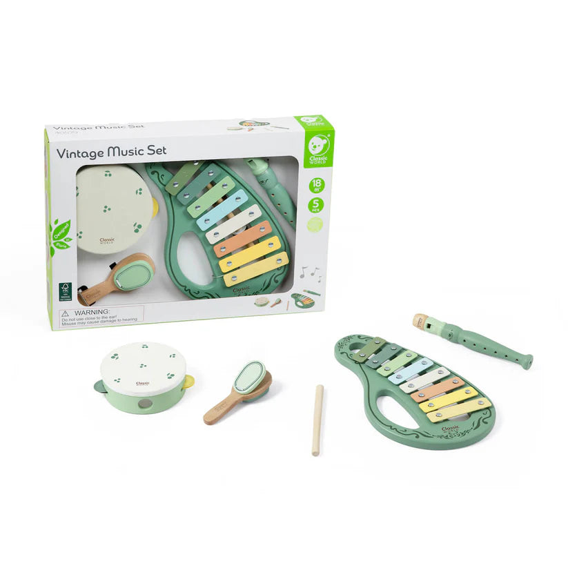 Set de Musical Vintage Classic World