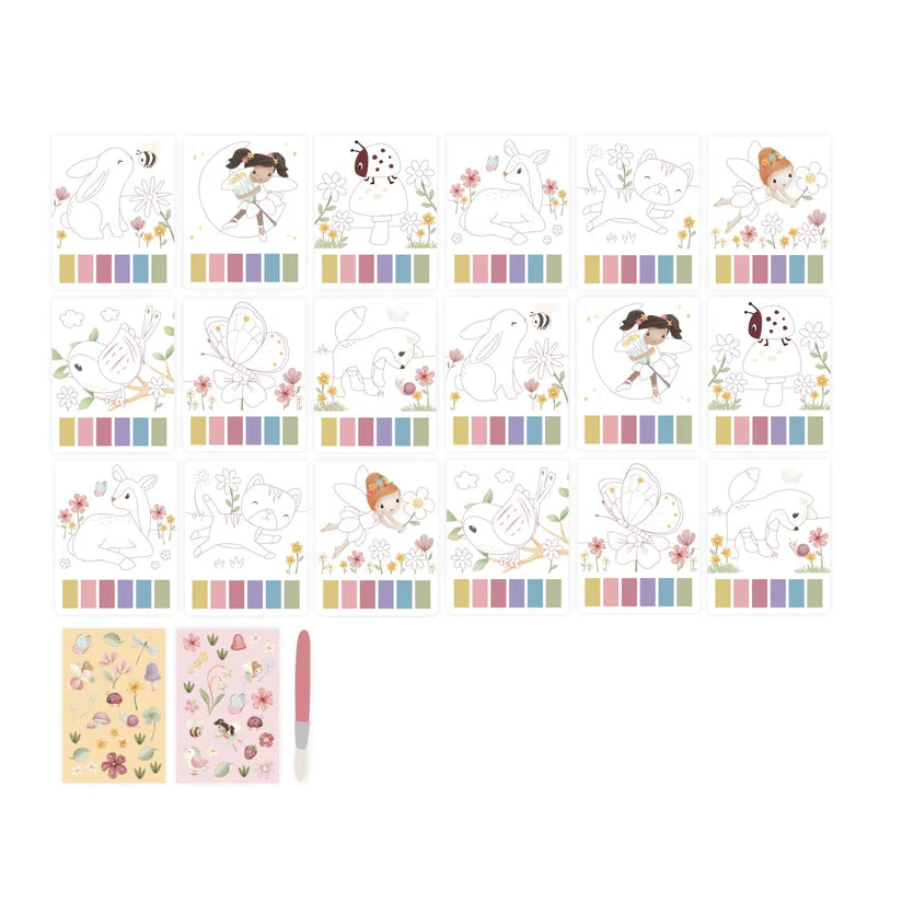 Set de pintura Little Dutch - Rosa Fairy Garden