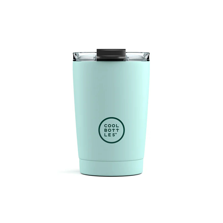Vaso de Acero Inoxidable 330ml Cool Bottles Colors - Pastel Sky