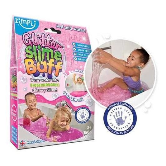Slime para el baño Baff Glitter Rosa - Zimpli Kids