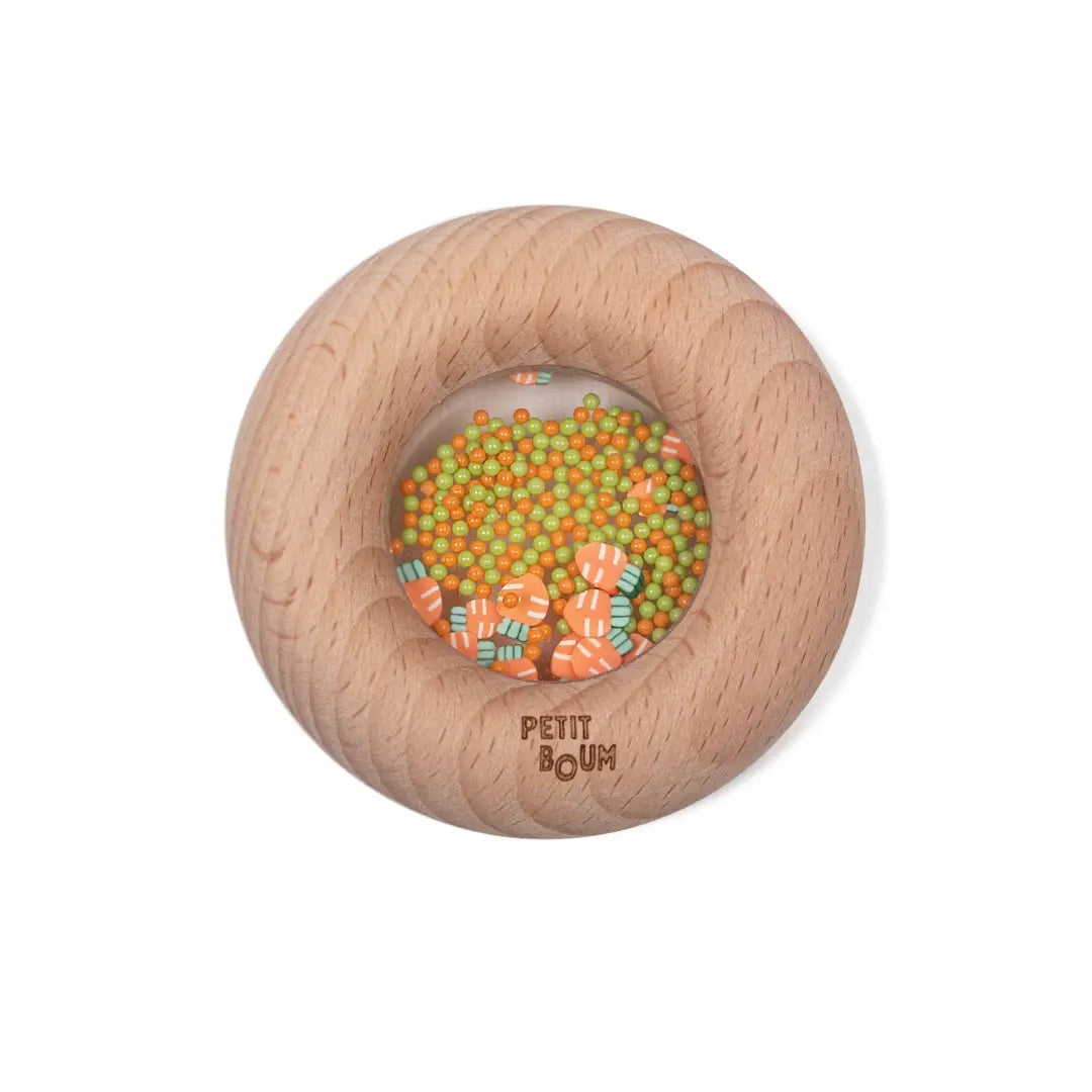 Sonajero Sensorial Donut Carrots - PETIT BOUM