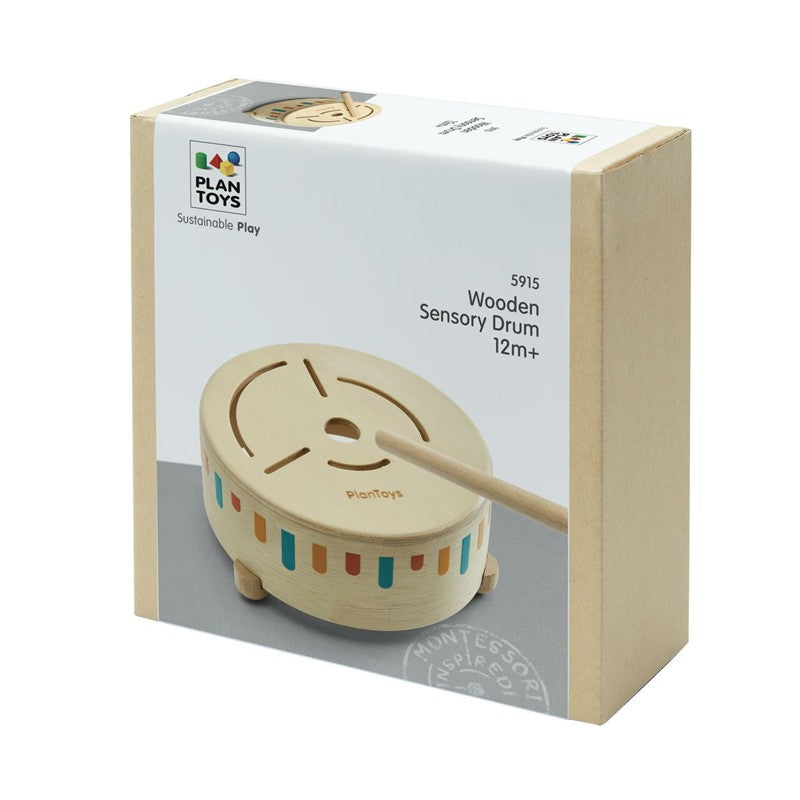 Tambor sensorial Montessor Plantoys