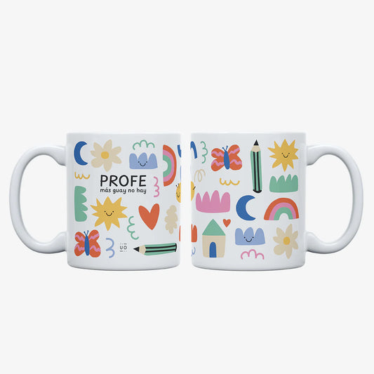 Taza "Profe más guay no hay"