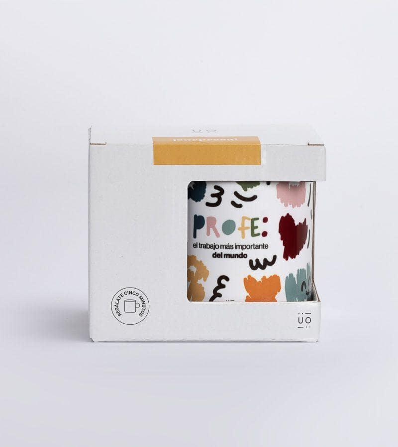 Taza "Profe, el trabajo más importante del mundo"