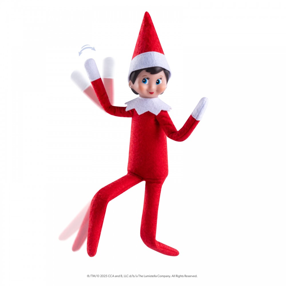The Elf on the Shelf. Cuento y Muñeco Articulado Elfo Niña
