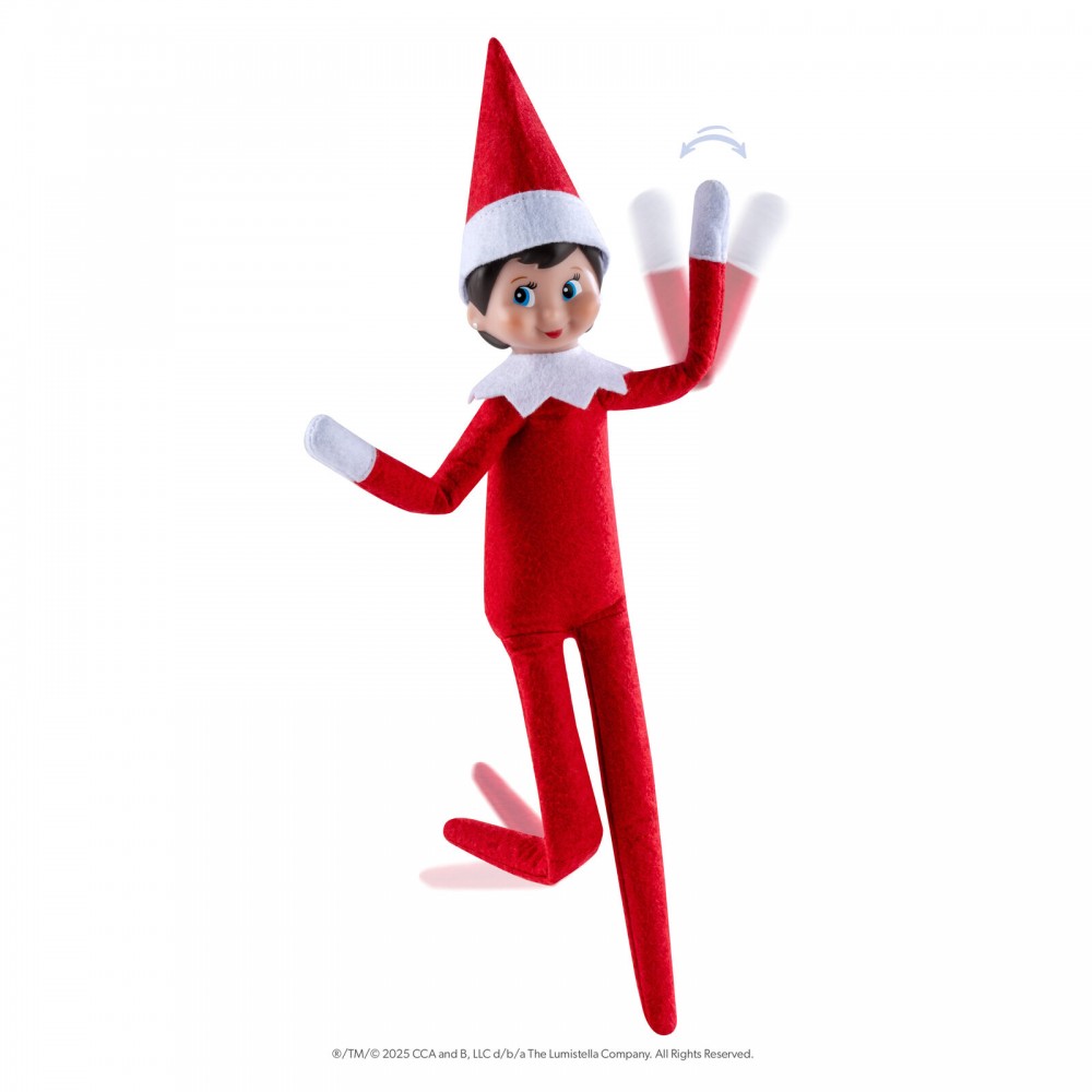The Elf on the Shelf. Cuento y Muñeco Articulado Elfo Niña