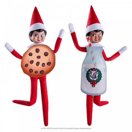 The Elf on the Shelf. Disfraz de Galleta y Botella de Leche