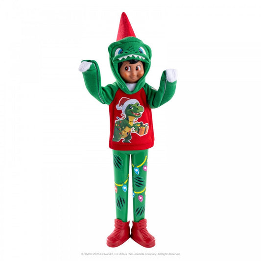 The Elf on the Shelf. Vestuario Magic Freeze, Capucha Dino