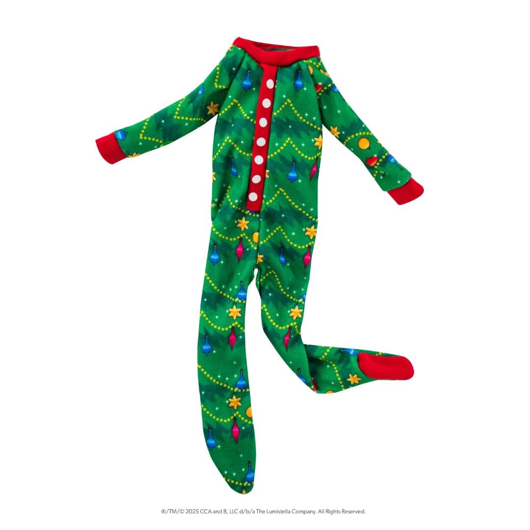 The Elf on the Shelf. Vestuario "Claus Couture" Pijama Árbol de Navidad