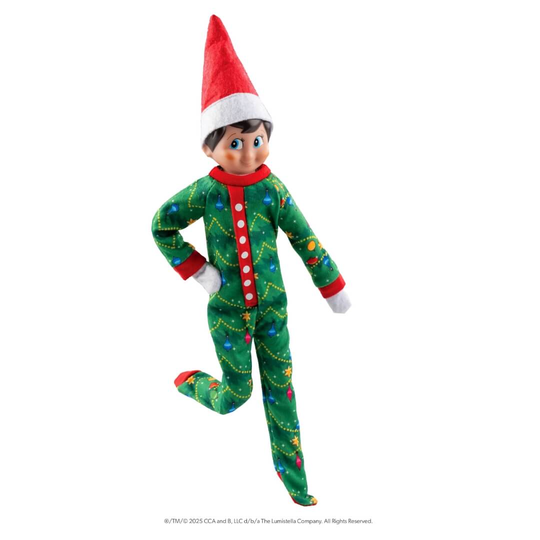 The Elf on the Shelf. Vestuario "Claus Couture" Pijama Árbol de Navidad