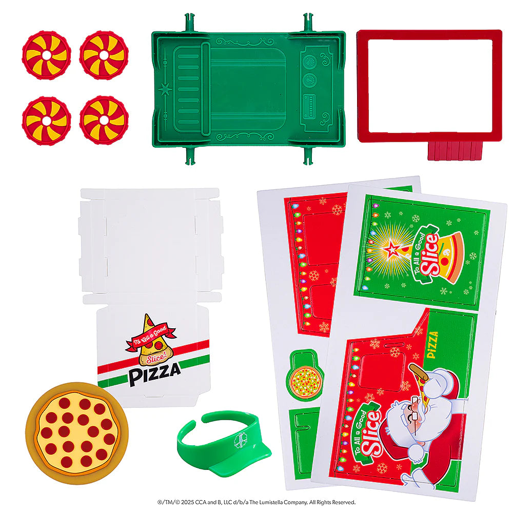 The Elf on the Shelf. Accesorios Polares, Repartidor de Pizzas