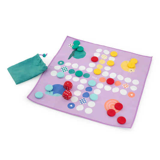 Juego de viaje 2 en 1 Quut - Tic Tac Toe.