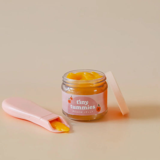Set potito y cuchara Tiny Tummies Peach - Tiny Harlow