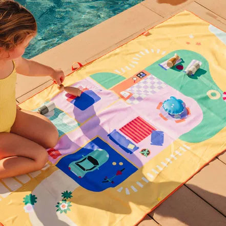 Toalla Playa Microfibra Quut - Doll House.