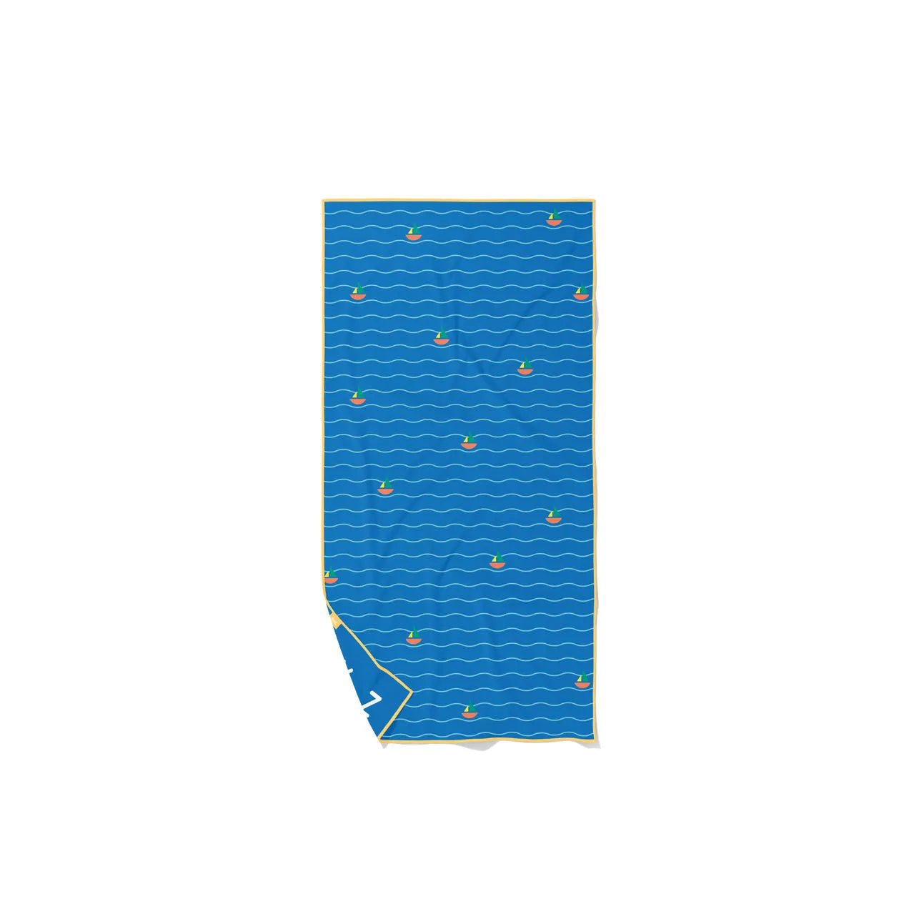 Toalla Playa Microfibra Quut - Lighthouse Blue.