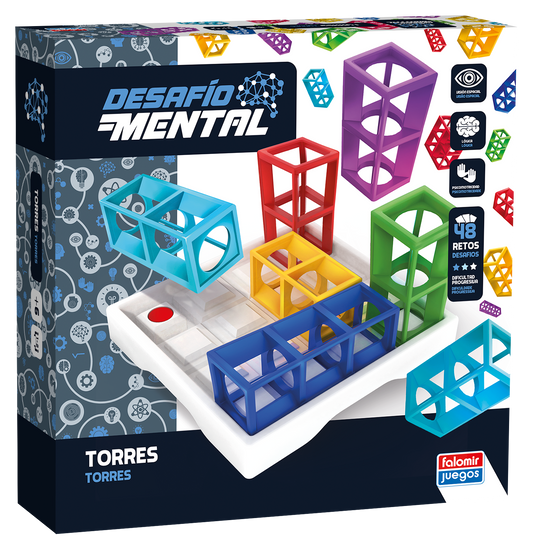 Juego Desafio Mental Torres - Falomir Juegos